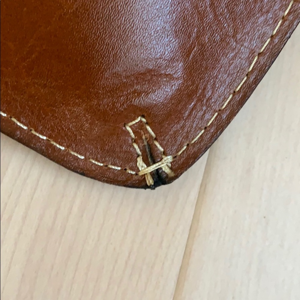 Patricia Nash St Croce Tan Wristlet NWT - Picture 7 of 8